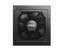 Fuente De Poder Msi Mag A850gl Pcie5 850 W, 80 Plus Gold, 5x Sata, 2x Molex, 20+4 Pin Atx